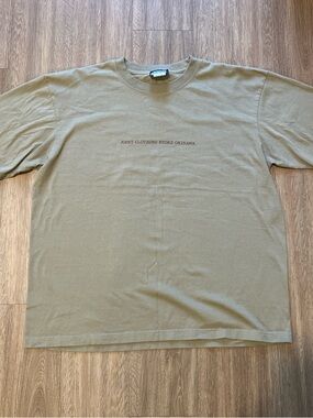 Japanese Olive Crewneck T‑Shirt - Men's